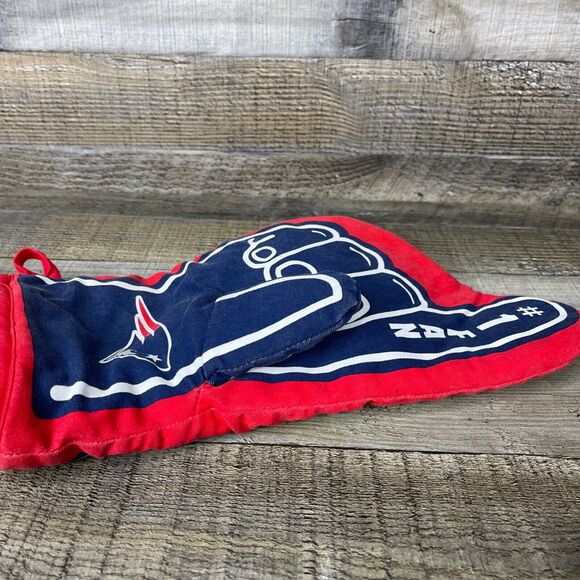 NFL New England Patriots Oven Mitt #1 Fan - Picture 10 of 11